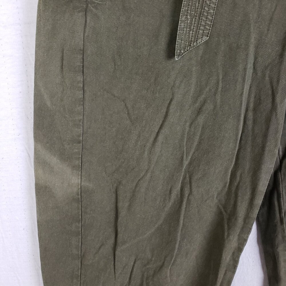 Sea New York Olive Green Cropped Pants - Picture 13 of 15